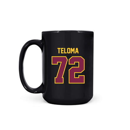 Arizona State - NCAA Football : Doughless Teloma - Big12 Coffee Mug-1