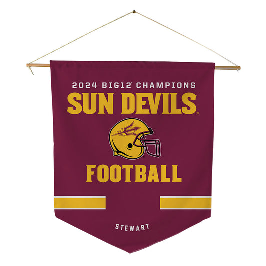Arizona State - NCAA Football : Maki Stewart - Big12 Pennant - 18" x 21"-0
