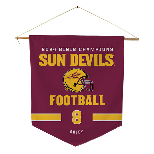 Arizona State - NCAA Football : Cutter Boley - Big12 Pennant - 18" x 21"-0