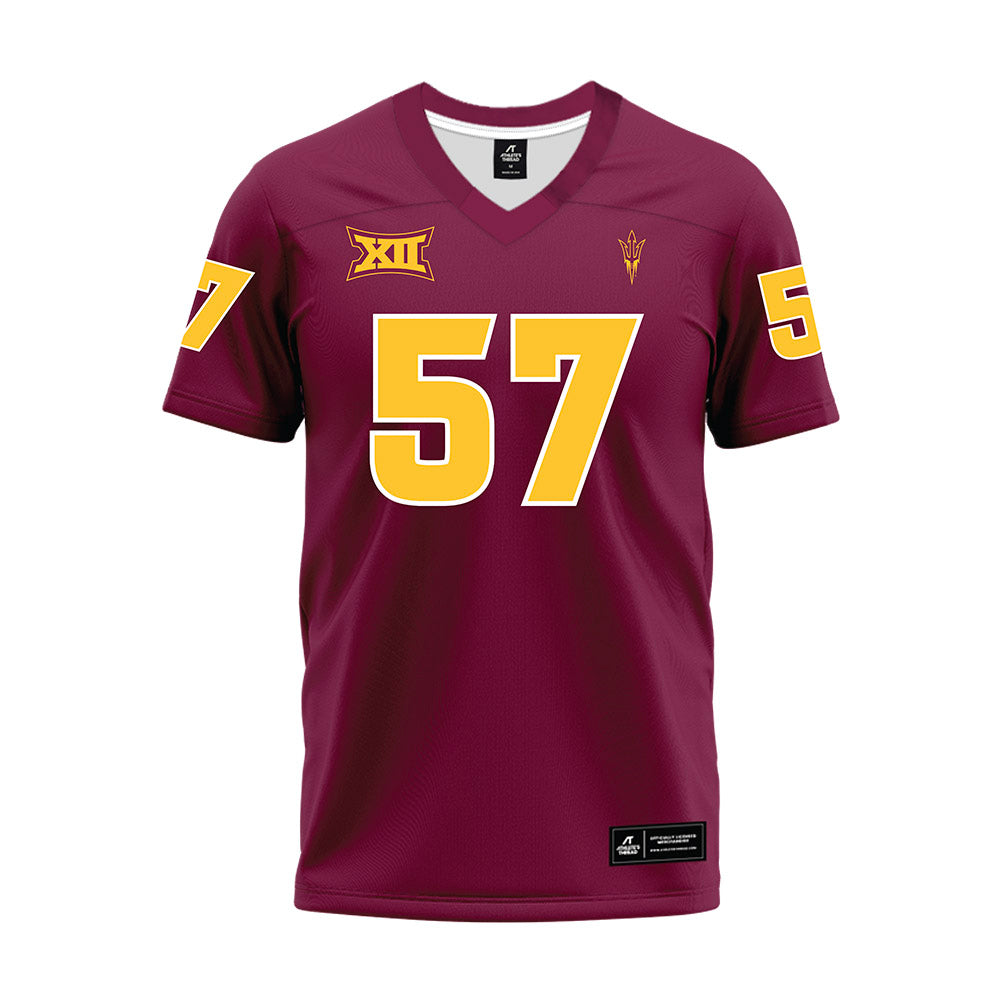 Arizona State - NCAA Football : Brandon Lloyd - Big12 Maroon Premium Football Jersey-0