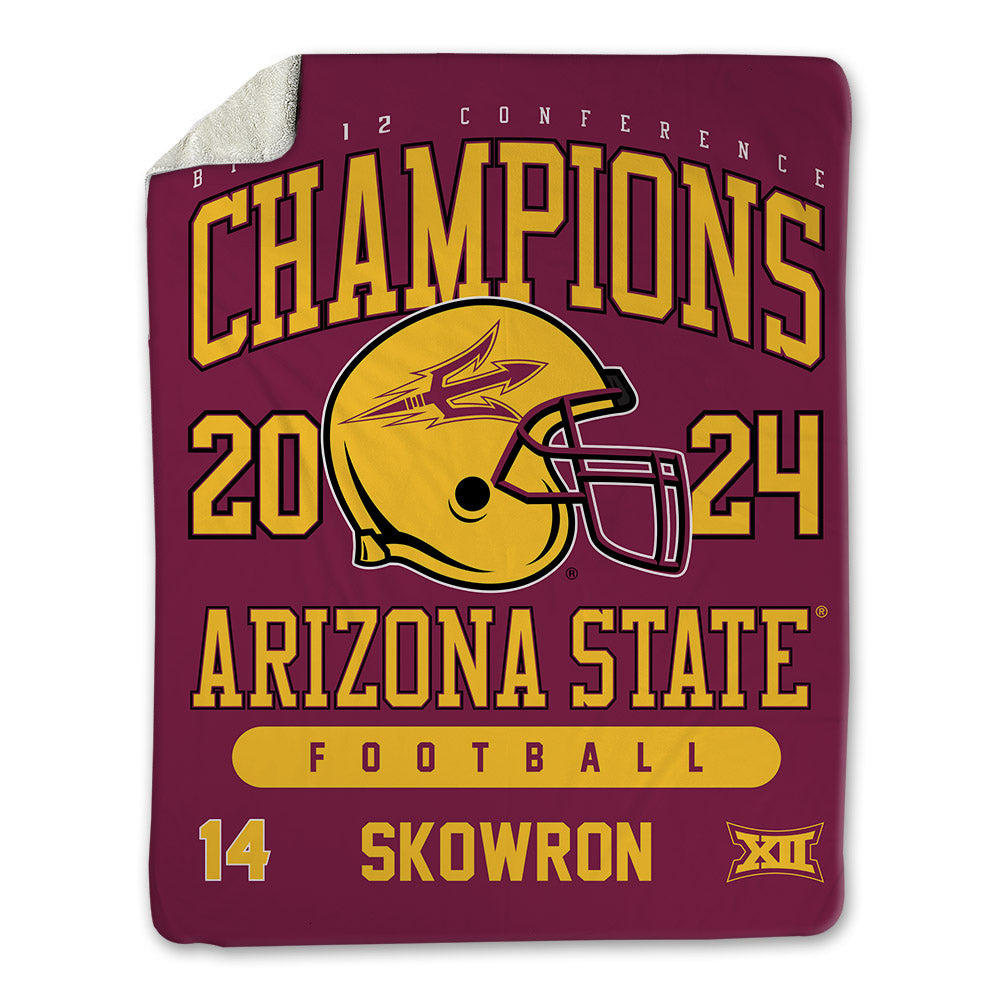 Arizona State - NCAA Football : Xavier Skowron - Big12 Blanket-0