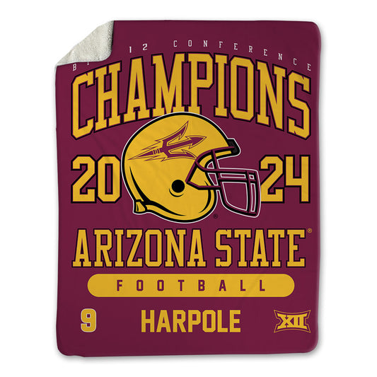 Arizona State - NCAA Football : Cameron Harpole - Big12 Blanket-0