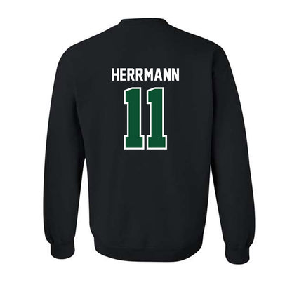 Ohio - NCAA Football : Evan Herrmann - MAC Championship Crewneck Sweatshirt-1