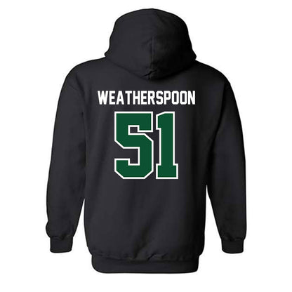 Ohio - NCAA Football : Davion Weatherspoon - MAC Championship Hooded Sweatshirt-1