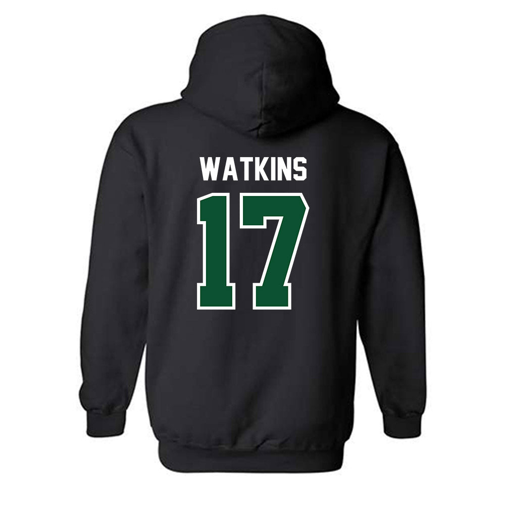 Ohio - NCAA Football : Juan Watkins - MAC Championship Hooded Sweatshirt-1