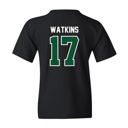 Ohio - NCAA Football : Juan Watkins - MAC Championship Youth T-Shirt-1
