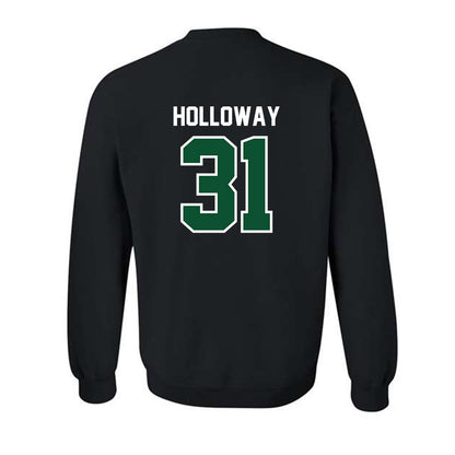 Ohio - NCAA Football : Justin Holloway - MAC Championship Crewneck Sweatshirt-1