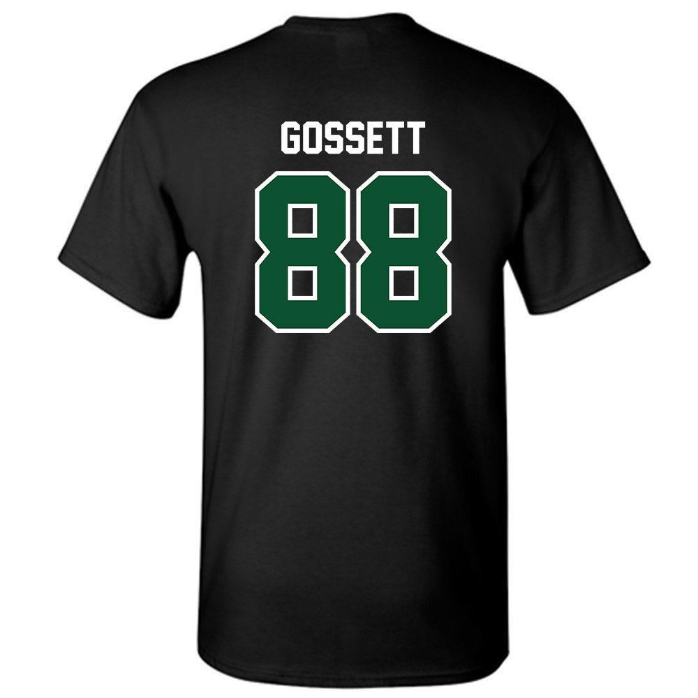 Ohio - NCAA Football : Caleb Gossett - MAC Championship T-Shirt-1