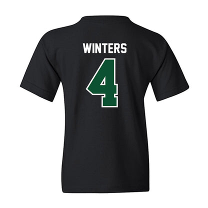 Ohio - NCAA Football : Jacob Winters - MAC Championship Youth T-Shirt-1