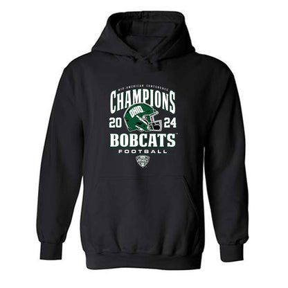 Ohio - NCAA Football : Kameron Wright - MAC Championship Hooded Sweatshirt-0