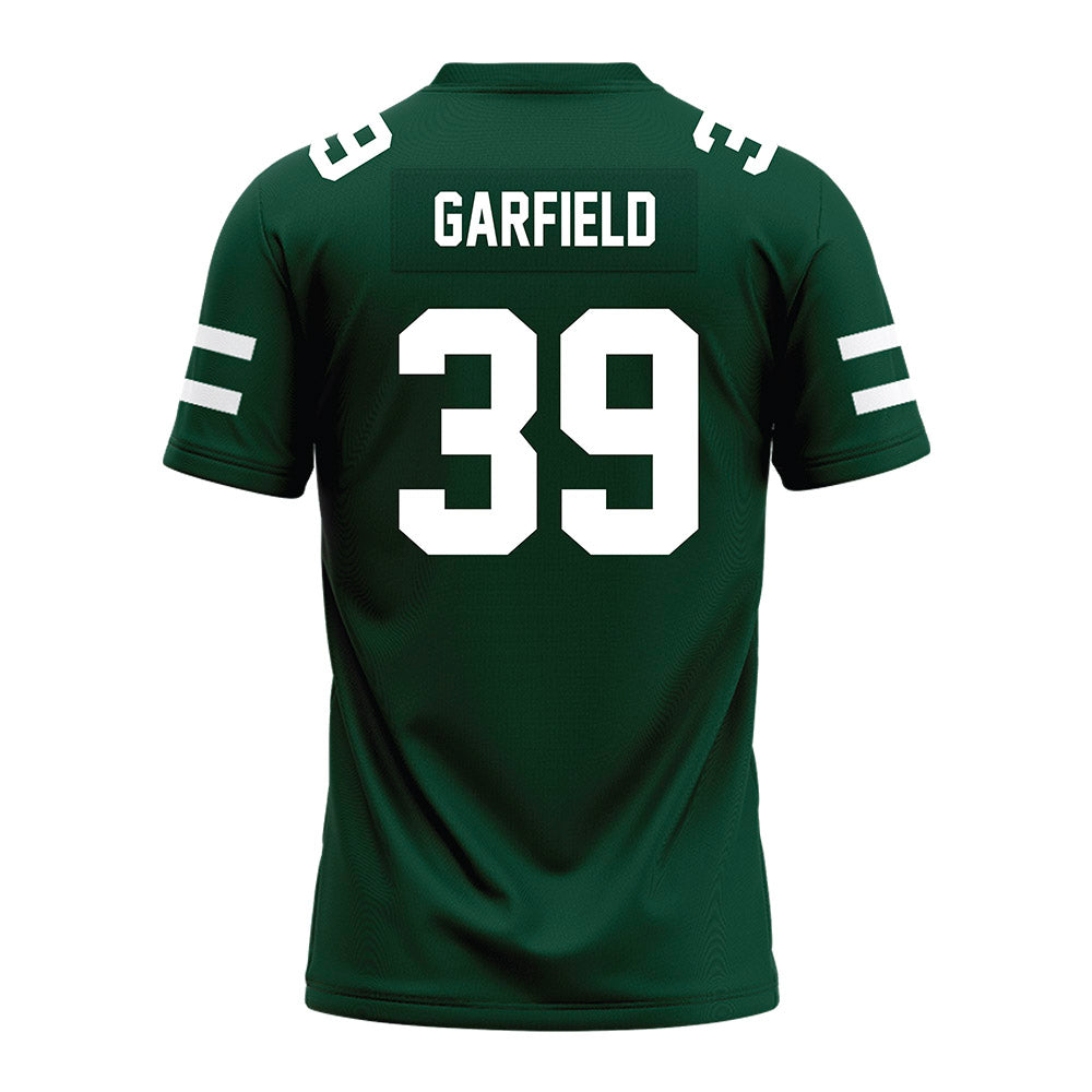 Ohio - NCAA Football : Colby Garfield - MAC Green Premium Football Jersey-1