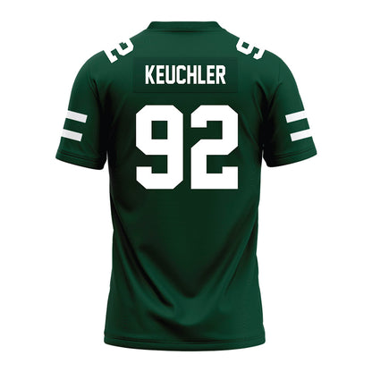 Ohio - NCAA Football : Robert Keuchler - MAC Green Premium Football Jersey-1