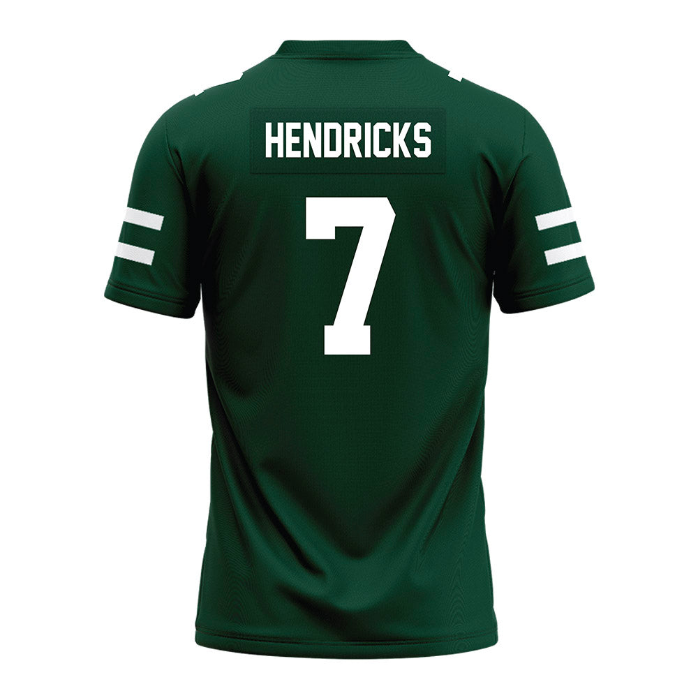 Ohio - NCAA Football : Chase Hendricks - MAC Green Premium Football Jersey-1