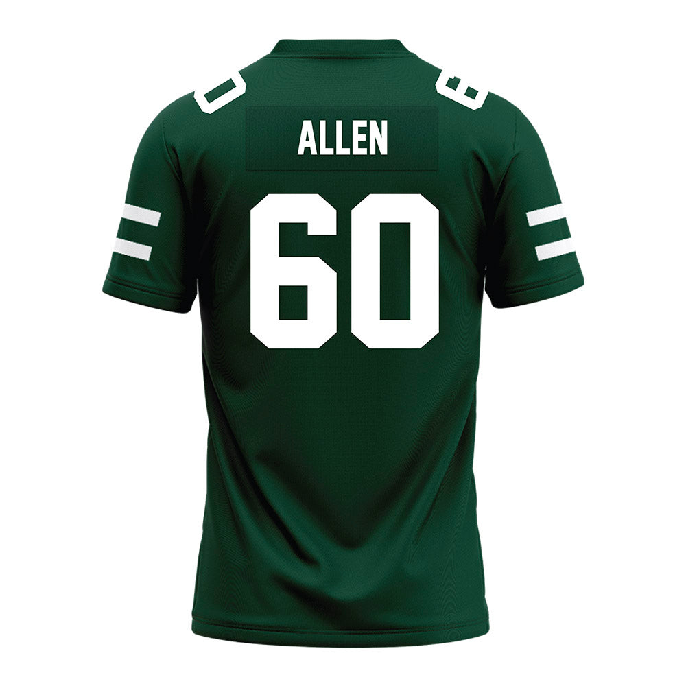 Ohio - NCAA Football : Trent Allen - MAC Green Premium Football Jersey-1