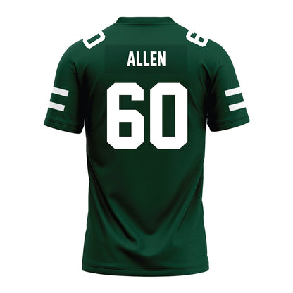 Ohio - NCAA Football : Trent Allen - MAC Green Premium Football Jersey-1