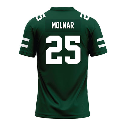 Ohio - NCAA Football : Michael Molnar - MAC Green Premium Football Jersey-1