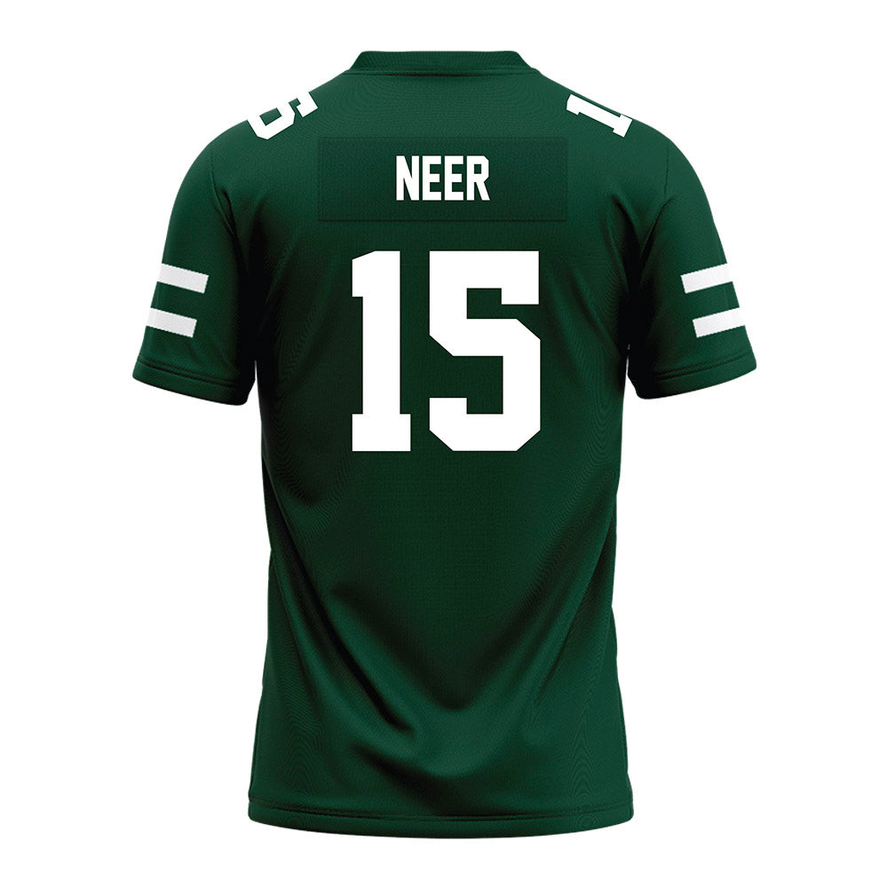 Ohio - NCAA Football : Riley Neer - MAC Green Premium Football Jersey-1