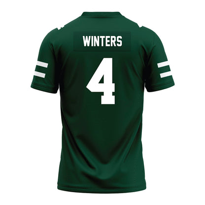 Ohio - NCAA Football : Jacob Winters - MAC Green Premium Football Jersey-1