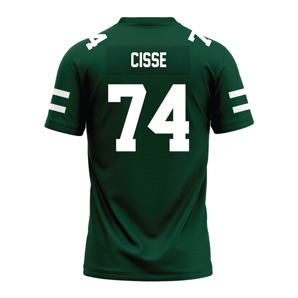Ohio - NCAA Football : Tigana Cisse - MAC Green Premium Football Jersey-1