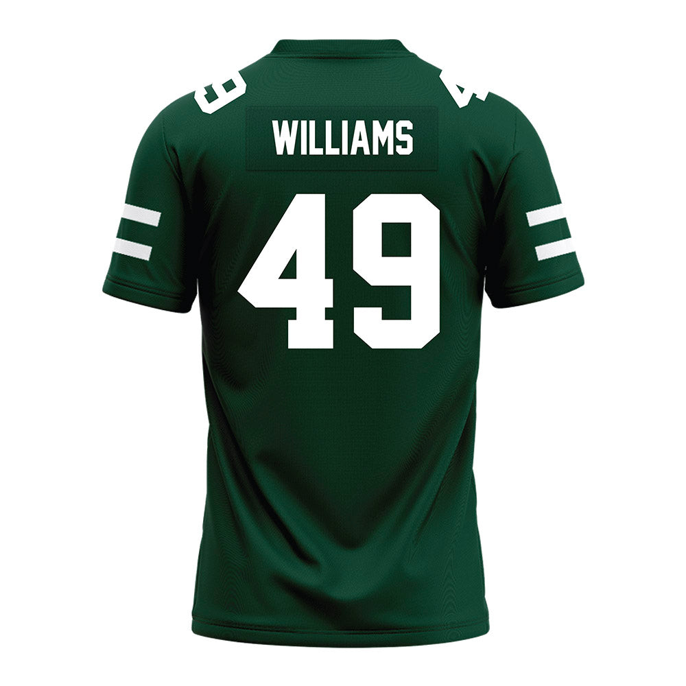 Ohio - NCAA Football : Xavier Williams - MAC Green Premium Football Jersey-1
