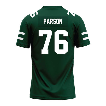 Ohio - NCAA Football : Bryce Parson - MAC Green Premium Football Jersey-1