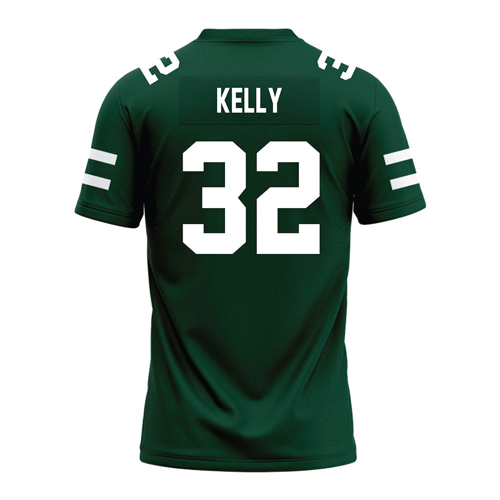Ohio - NCAA Football : Jasen Kelly - MAC Green Premium Football Jersey-1