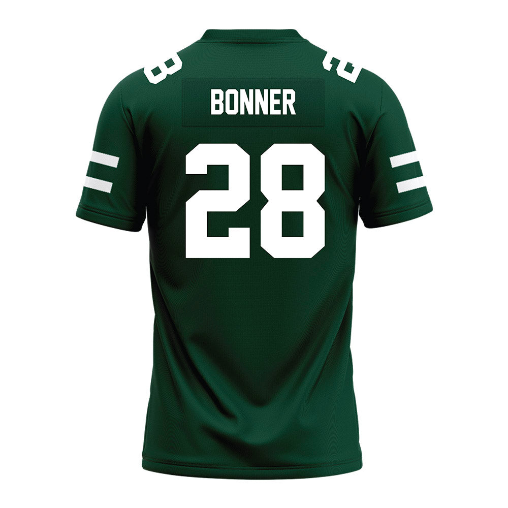 Ohio - NCAA Football : Shane Bonner - MAC Green Premium Football Jersey-1