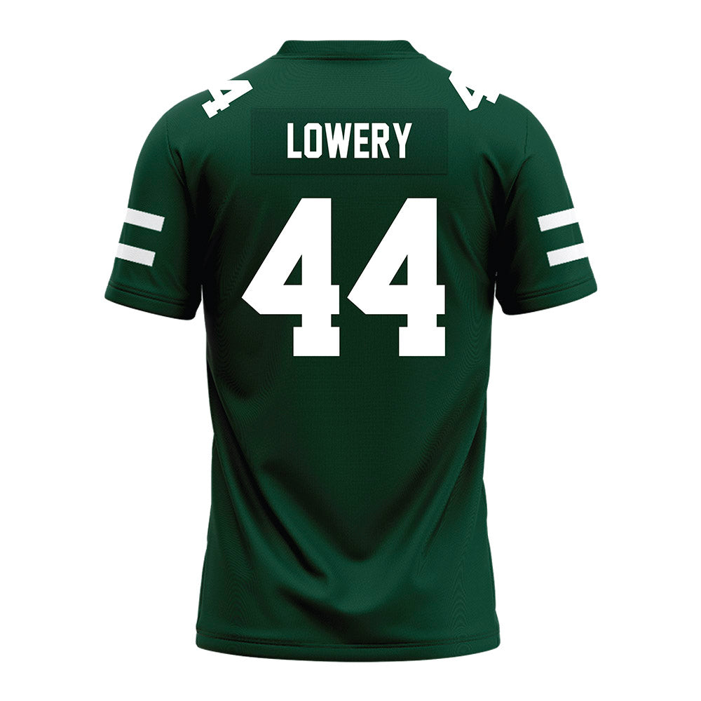 Ohio - NCAA Football : Aiden Lowery - MAC Green Premium Football Jersey-1
