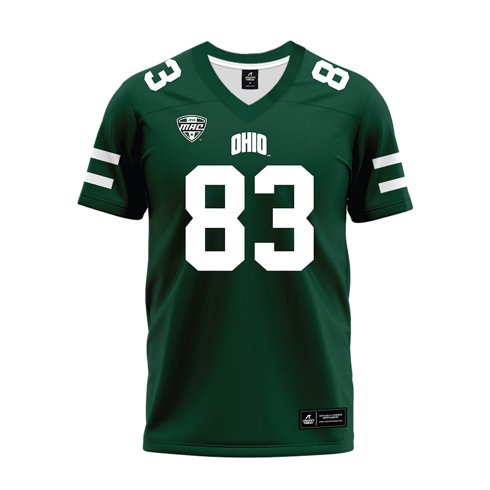Ohio - NCAA Football : Colton Grover - MAC Green Premium Football Jersey-0