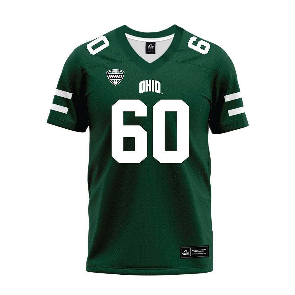 Ohio - NCAA Football : Trent Allen - MAC Green Premium Football Jersey-0