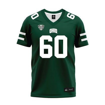 Ohio - NCAA Football : Trent Allen - MAC Green Premium Football Jersey-0