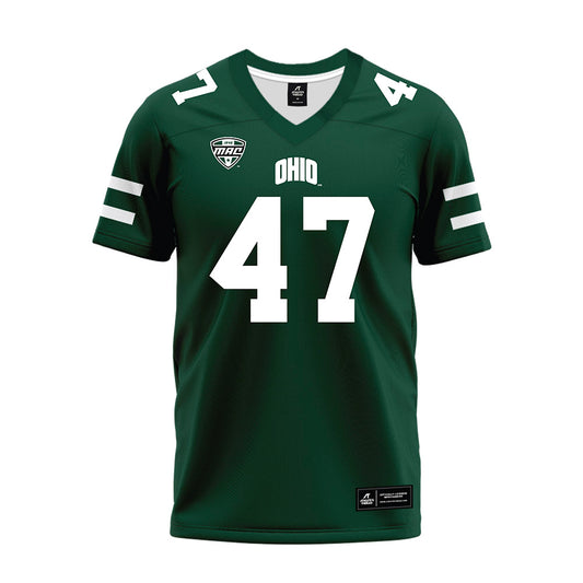 Ohio - NCAA Football : Alex Kasee - MAC Green Premium Football Jersey-0