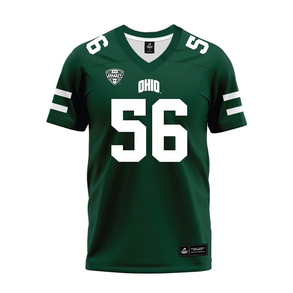 Ohio - NCAA Football : Benjamin Maldonado - MAC Green Premium Football Jersey-0