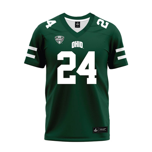 Ohio - NCAA Football : Irving Brown - MAC Green Premium Football Jersey-0