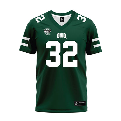 Ohio - NCAA Football : Jasen Kelly - MAC Green Premium Football Jersey-0