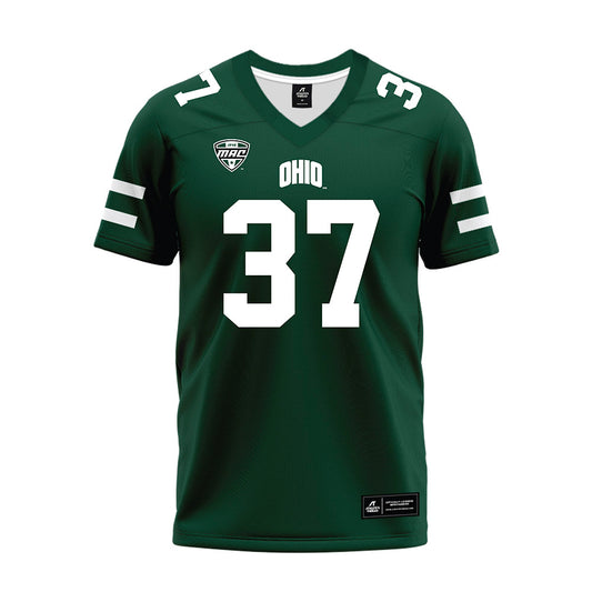 Ohio - NCAA Football : Blake Guffey - MAC Green Premium Football Jersey-0