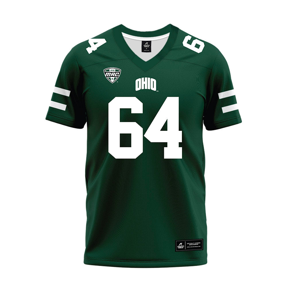 Ohio - NCAA Football : Seth Anstead - MAC Green Premium Football Jersey-0