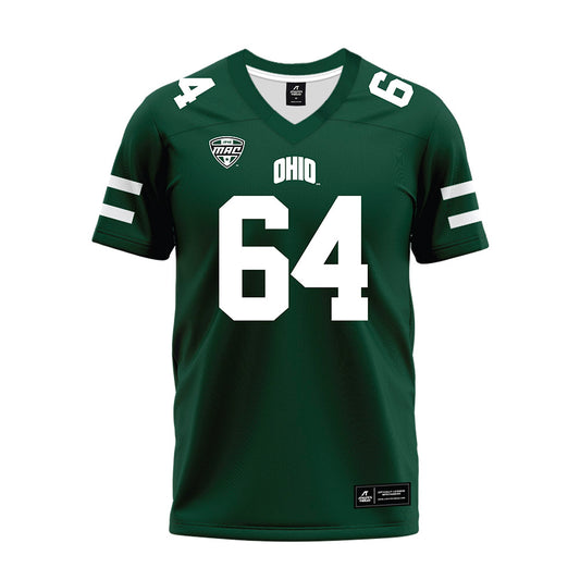 Ohio - NCAA Football : Seth Anstead - MAC Green Premium Football Jersey-0
