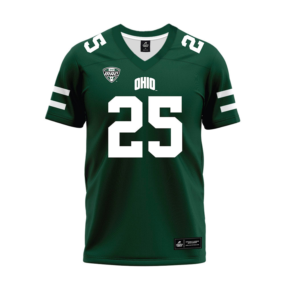 Ohio - NCAA Football : Michael Molnar - MAC Green Premium Football Jersey-0