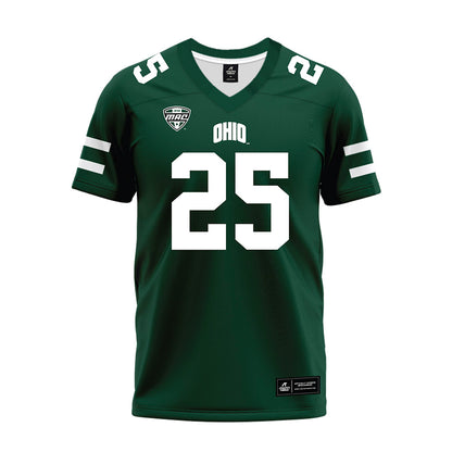 Ohio - NCAA Football : Michael Molnar - MAC Green Premium Football Jersey-0