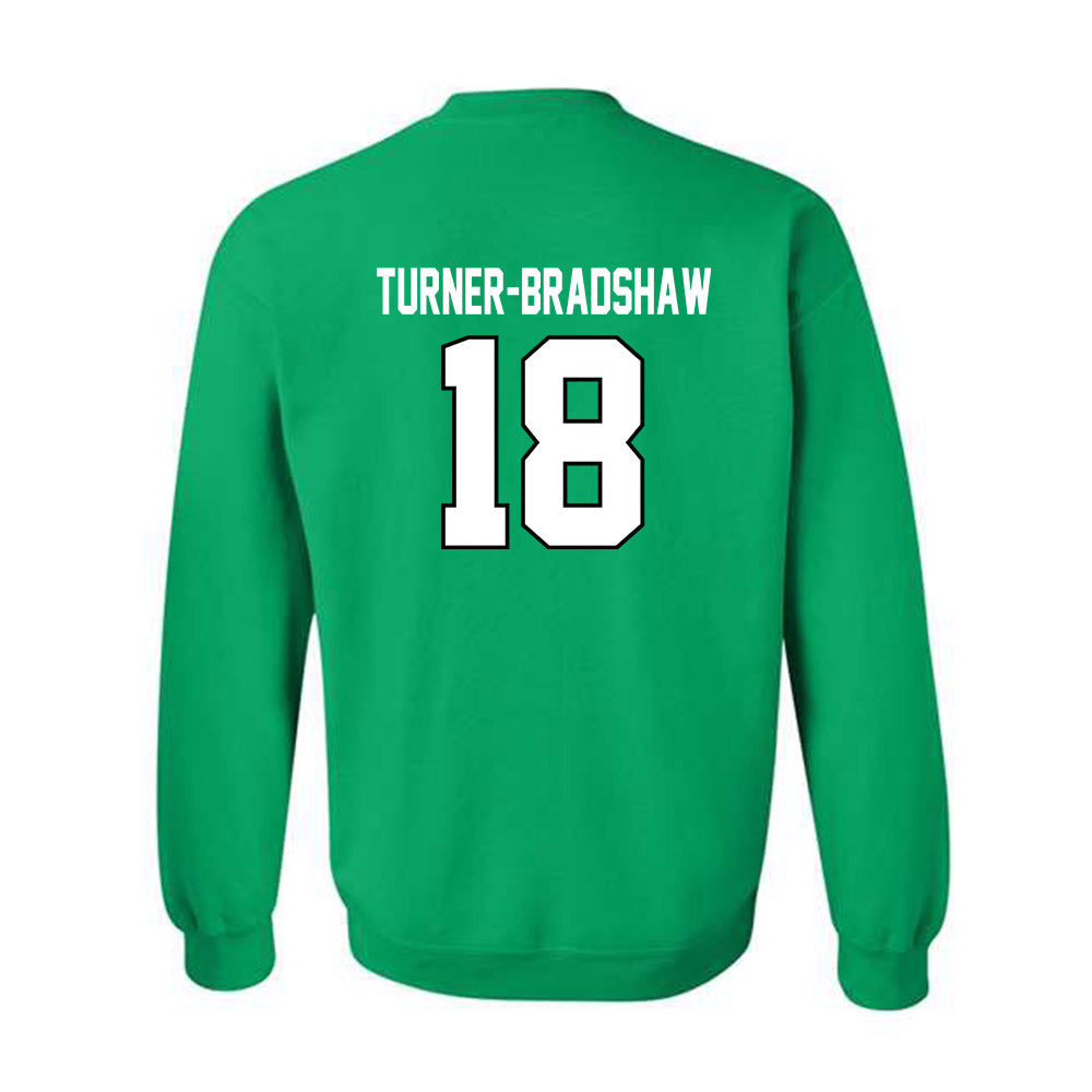 Marshall - NCAA Football : Zay Turner-Bradshaw - SBC Champions Crewneck Sweatshirt-1