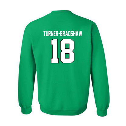 Marshall - NCAA Football : Zay Turner-Bradshaw - SBC Champions Crewneck Sweatshirt-1