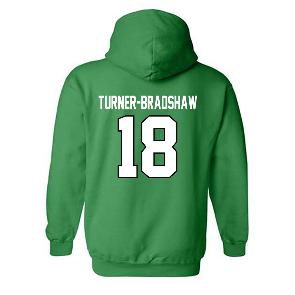 Marshall - NCAA Football : Zay Turner-Bradshaw - SBC Champions Hooded Sweatshirt-1