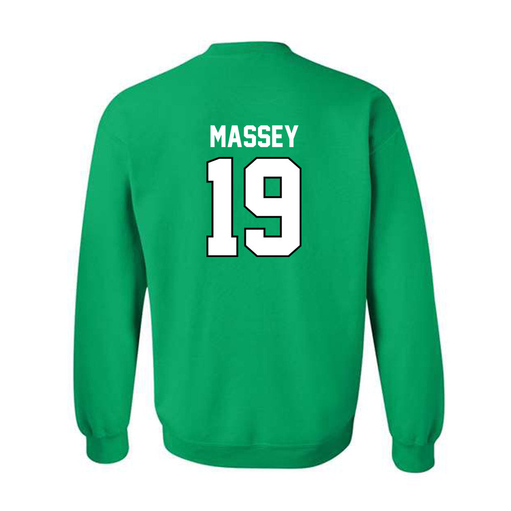 Marshall - NCAA Football : Chase Massey - SBC Champions Crewneck Sweatshirt-1