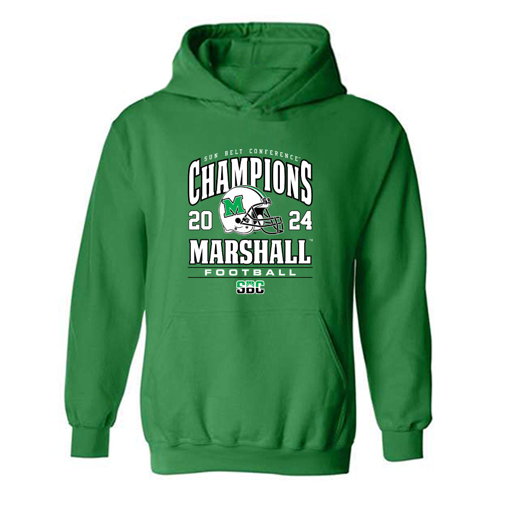 Marshall - NCAA Football : Shunmarkus Adams - SBC Champions Hooded Sweatshirt-0