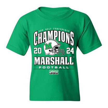 Marshall - NCAA Football : Jacarius Clayton - SBC Champions Youth T-Shirt-0