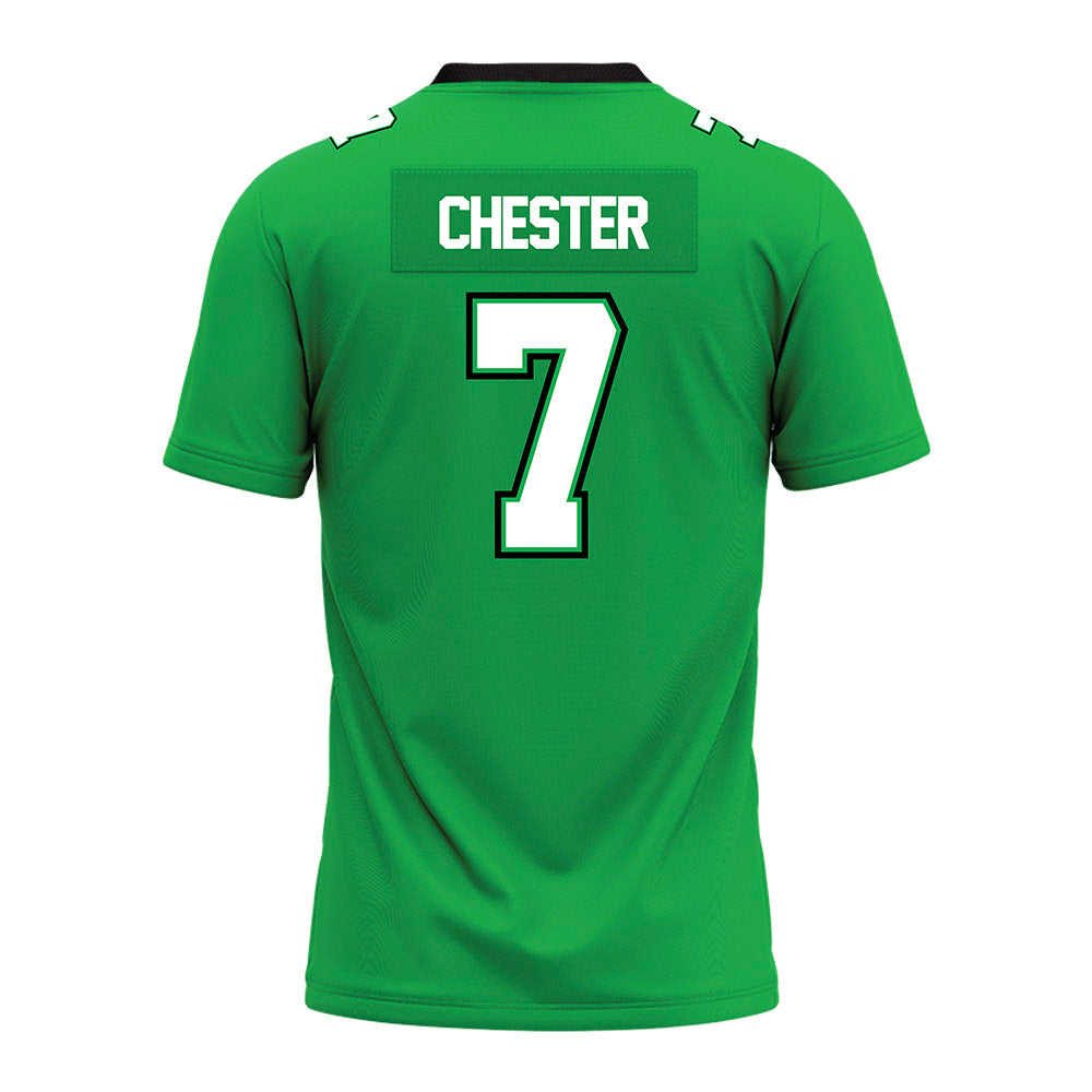 Marshall - NCAA Football : Carl Chester - SBC Green Premium Football Jersey-1