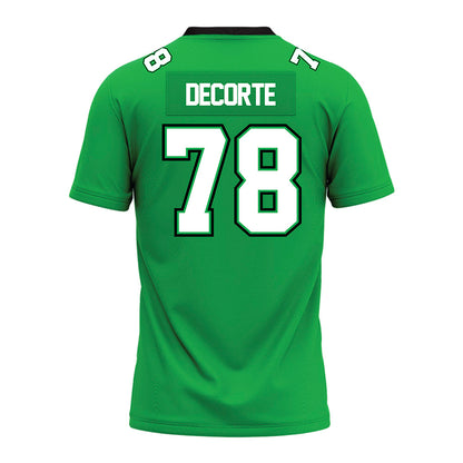 Marshall - NCAA Football : Aiden DeCorte - SBC Green Premium Football Jersey-1