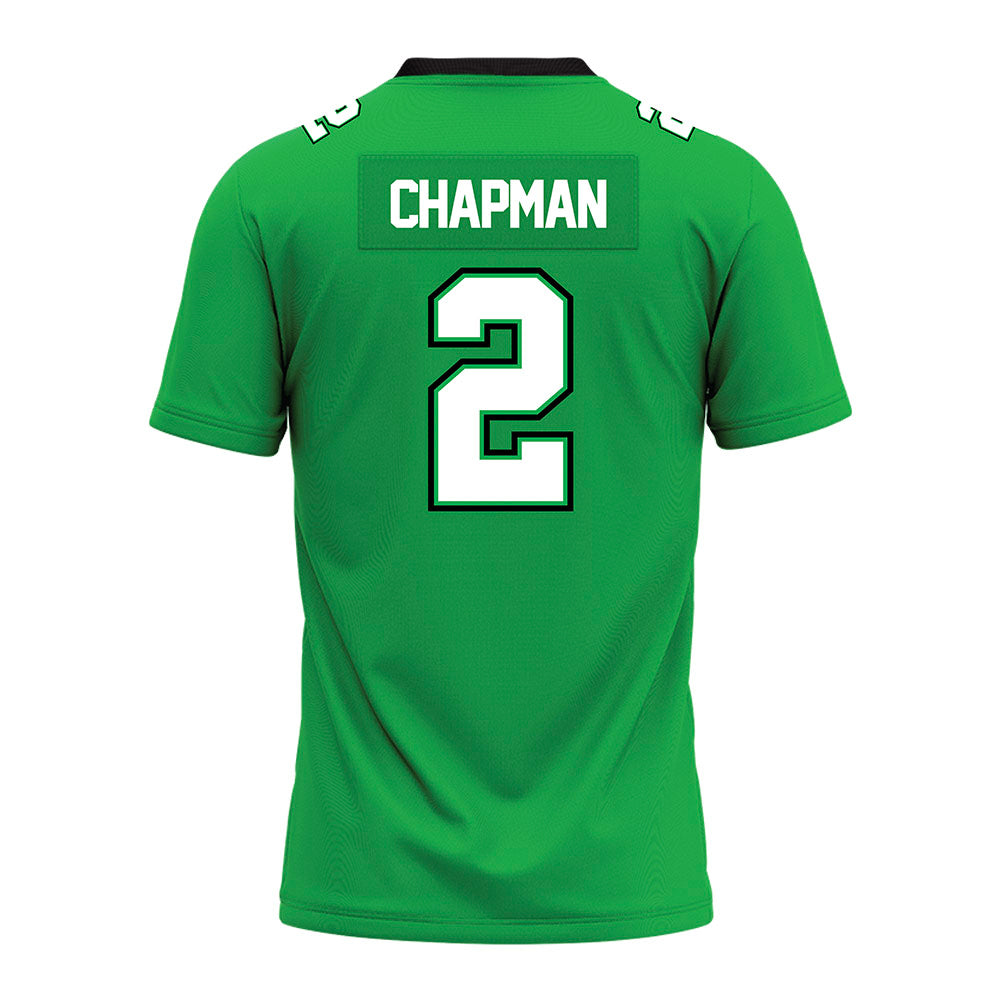 Marshall - NCAA Football : Doc Chapman - SBC Green Premium Football Jersey-1