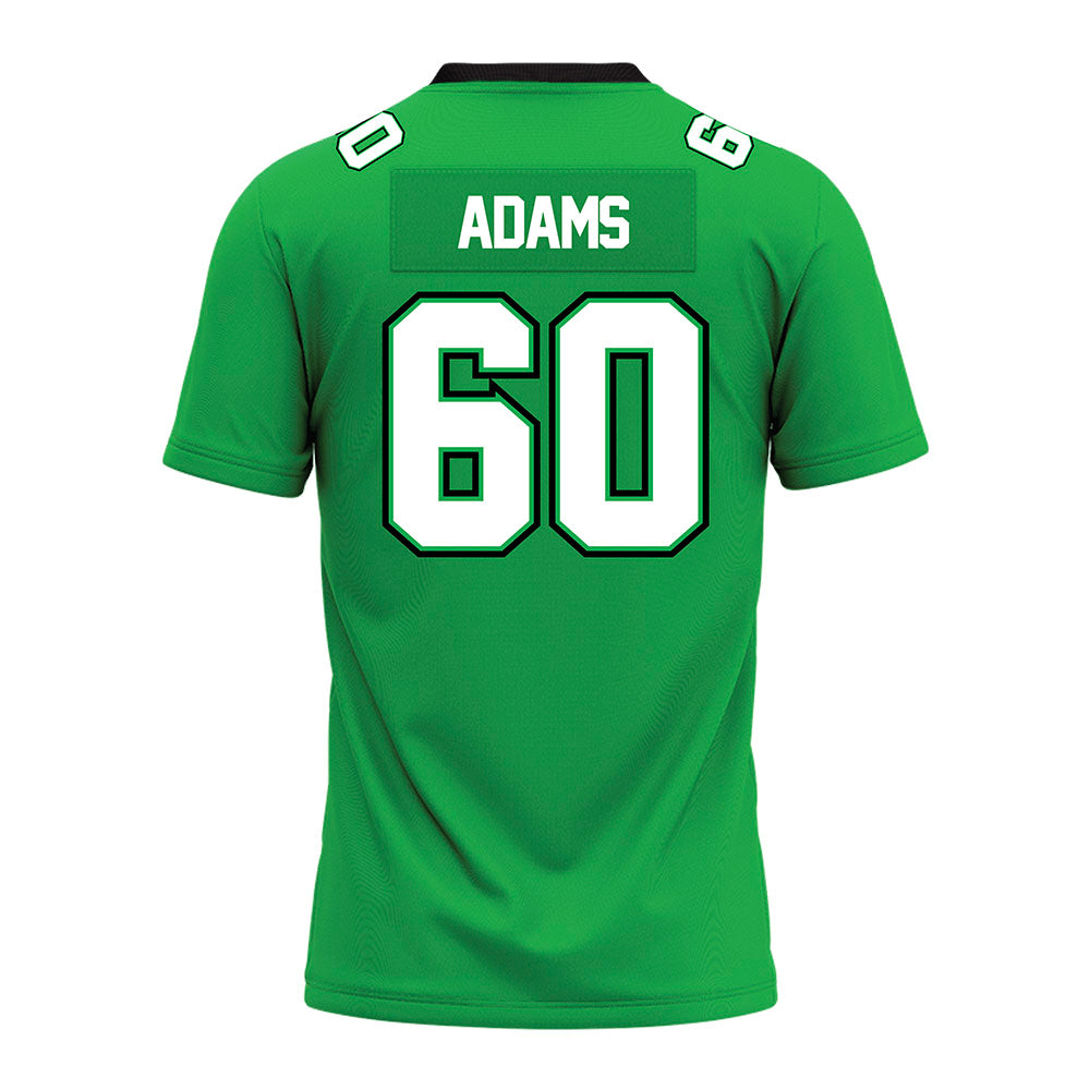 Marshall - NCAA Football : Shunmarkus Adams - SBC Green Premium Football Jersey-1